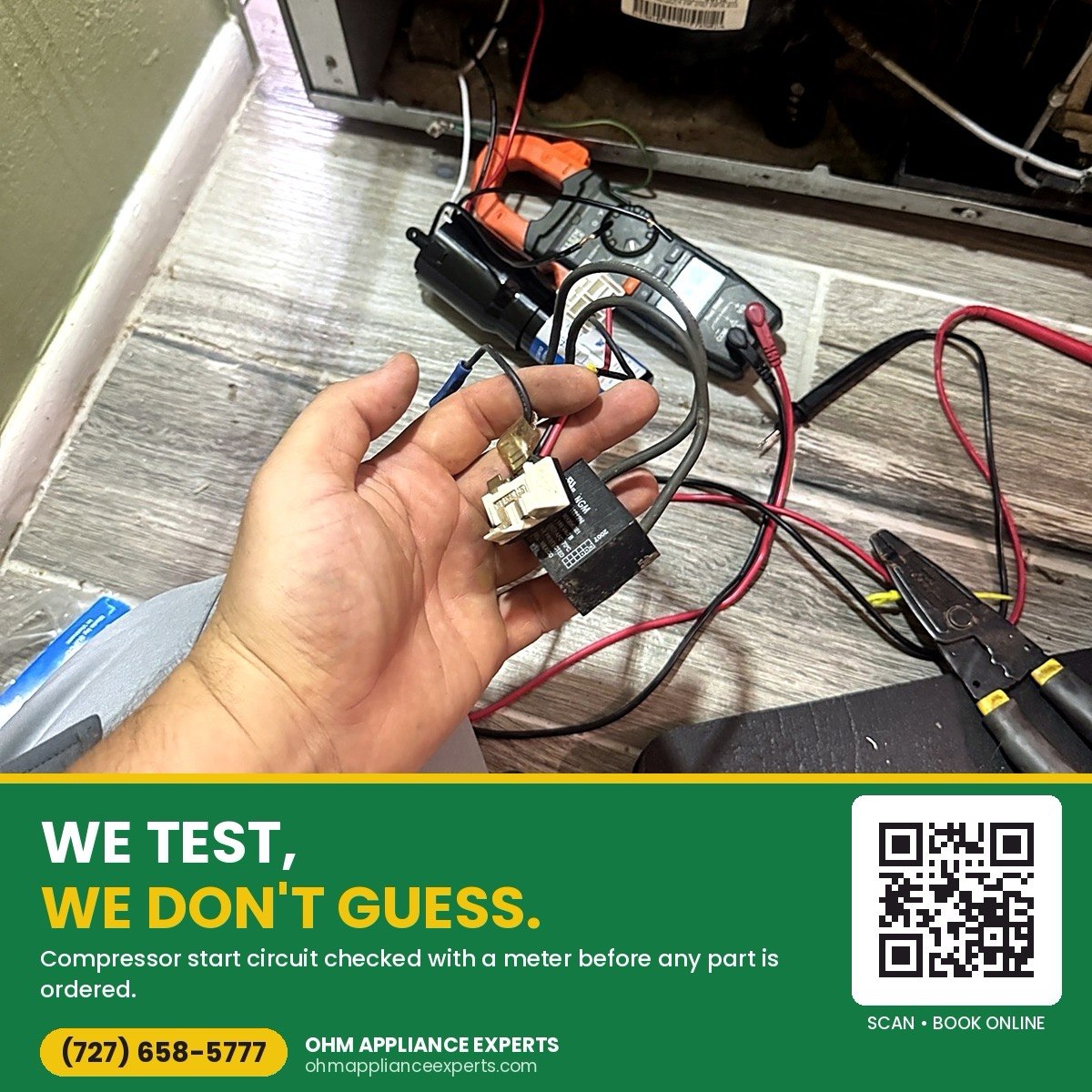 Testing a dryer control board before ordering any parts